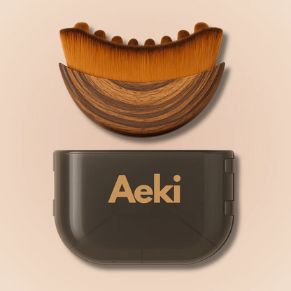 Aeki Lymphatic Contour face Brush